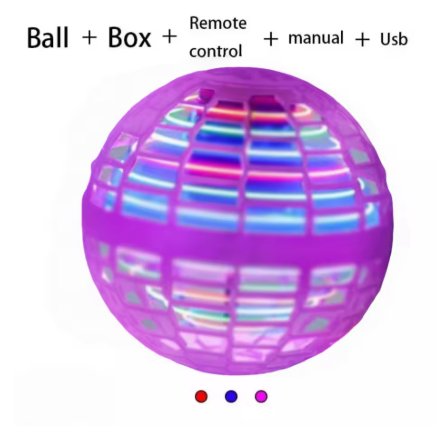 LED Flying Spinner Orb