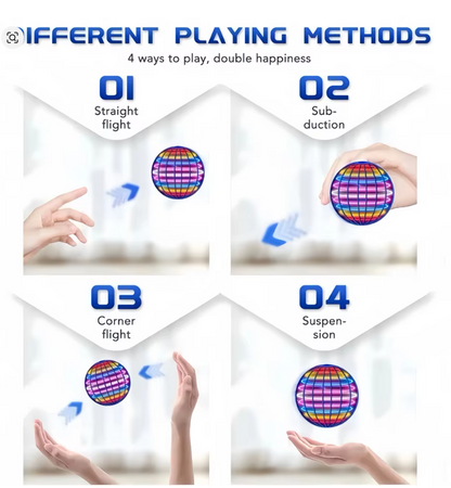 LED Flying Spinner Orb