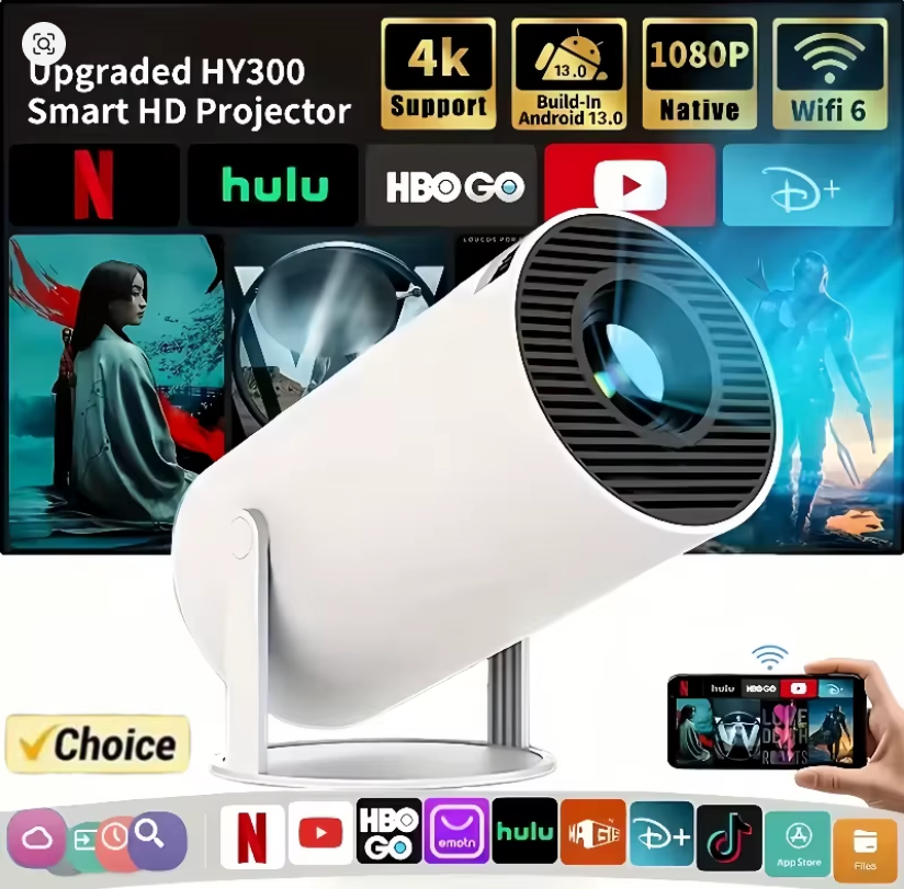 HD Smart Mini Projector